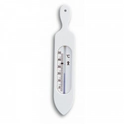 TFA Badthermometer bootvorm - kunststof - wit