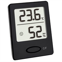 TFA Thermo / Hygrometer digitaal - Zwart - Doosje