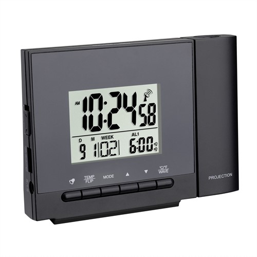 TFA Wekker met projectie + temperatuur
