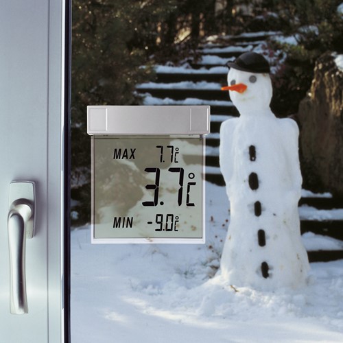 TFA Raamthermometer Vensterthermometer digitaal Vision'' - max-min''-3