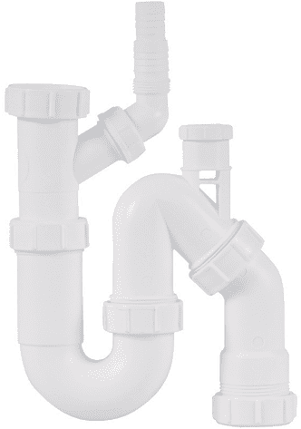 Universeel Sifon Met Beluchter 1 1/2" x 40 MM