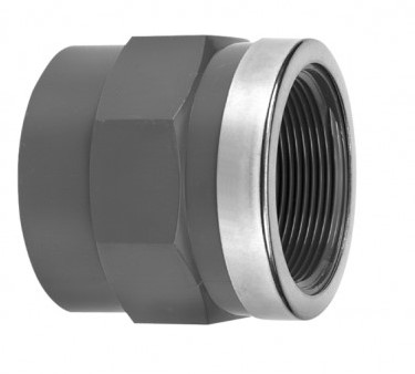 VDL PVC Schroefbus 20 mm x 1/2 binnendraad 16 PN - Type B