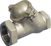 Balkeerklep RVS 2 Binnendraad x Binnendraad"