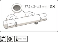 Drinkwater-zeefdichting 3/4 ''-2