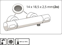 Drinkwater-zeefdichting 1/2 ''-2