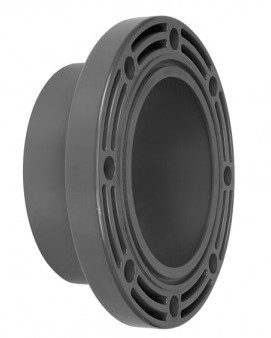 VDL PVC Lijmflens met O-ring 200 mm