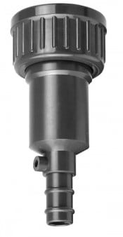 VDL PVC Afdruipventiel (veer) zonder knie