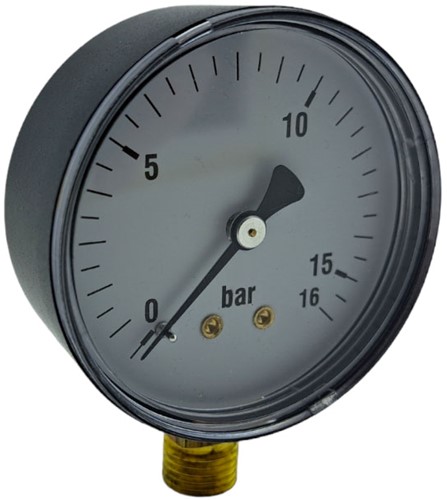 Bimetalen Thermometer Type A45 0-120º 63 x 63 MM