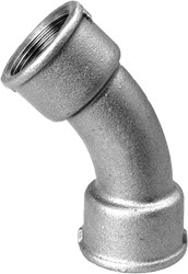 Bocht 45º type 41 gegalvaniseerd