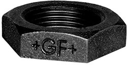 GF moer zeskant type 310 zwart binnendraad