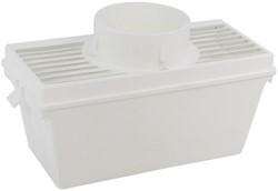 Nedco Condens/stoom Opvangbak Wit Kunststof