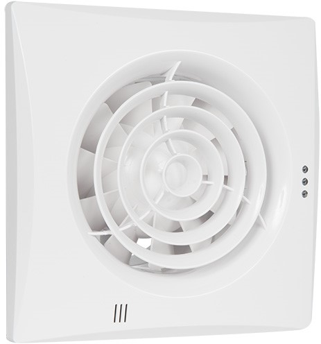 Nedco Badkamer/Toiletventilator Silencio 100 Wit
