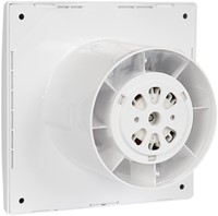 Nedco Badkamer/Toiletventilator Silencio 100 T Wit-2