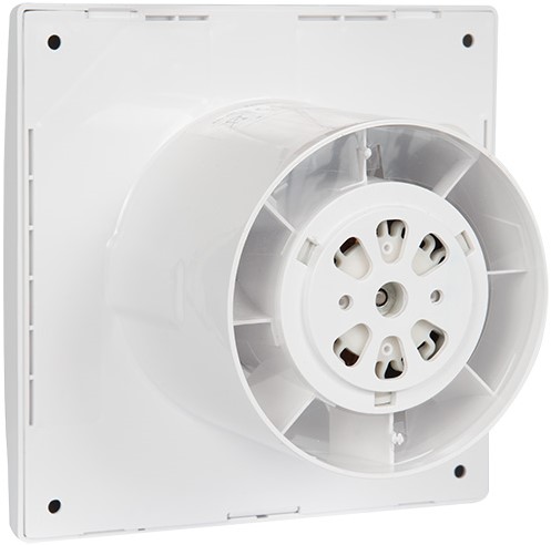 Nedco Badkamer/Toiletventilator Silencio 100 T Wit-2