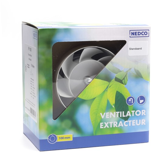 Nedco Buisventilator PV 100 Wit-2