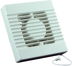 Nedco Badkamer/Toiletventilator EF 120 P Wit