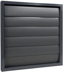 Nedco Lamellenrooster 240 x 240 mm Grijs