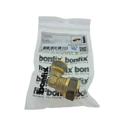 Bonfix Verloopknie Messing - 2 x Knel