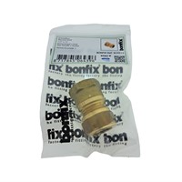 Bonfix Schroefbus messing - binnendraad x knel