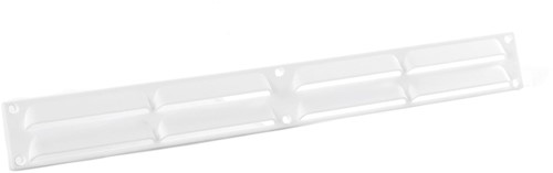 Nedco Kunststof Schoeperooster Wit Met Gaas 370 x 40 MM