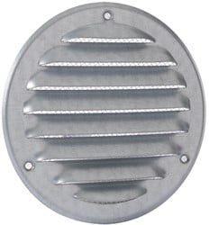 Nedco Stalen Schoepenrooster Grijs Ø 100 MM