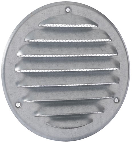 Nedco Stalen Schoepenrooster Grijs Ø 100 MM