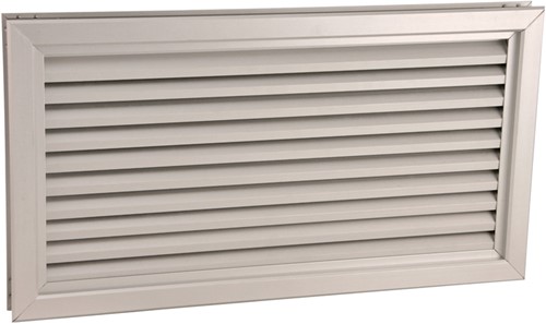Nedco Aluminium deurrooster Geanodiseerd