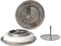 Nedco RVS Afzuigventiel Ø 100 mm-2