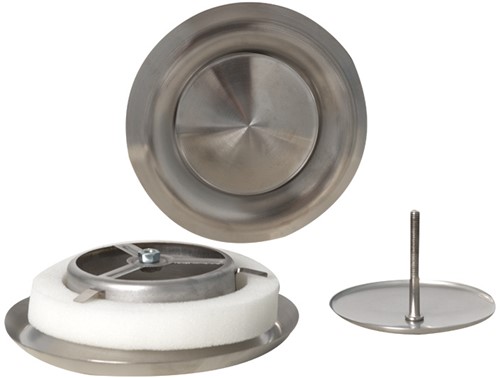 Nedco RVS Afzuigventiel Ø 100 mm-2