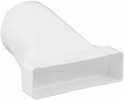 Nedco Overgangsstuk recht Ø 125 204 x 60 mm