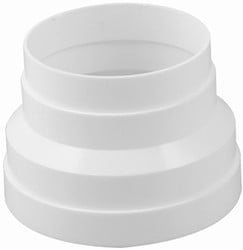 Nedco Kunststof Verloopstuk Rond