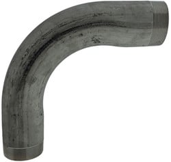 RVS Bocht 90° buitendraad  - 2 1/2''