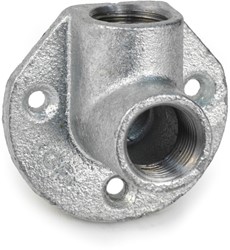 GF kniestuk op plaat type 471 binnendraad