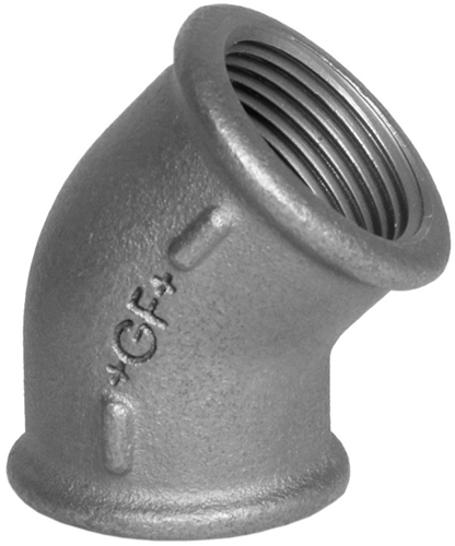 GF knie 45º type 120 binnendraad