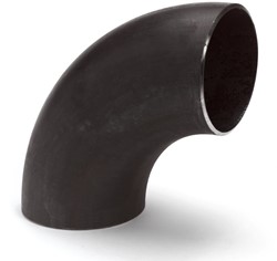 Lasbocht S3 90º Zwart
