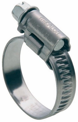 Slangklem RVS  - 100 mm - 120 mm