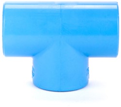 Perslucht Verloop T-stuk 90º 32 x 25 x 32 MM