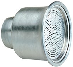 Colortap broeskop vlak - 6 cm