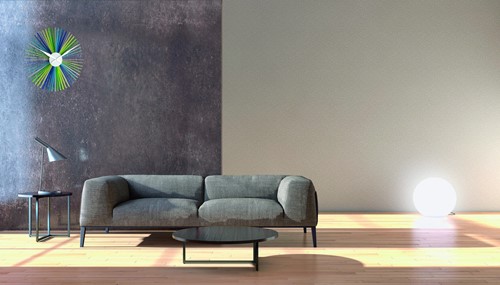 TFA WandKlok Analoog ''Daisy''-2