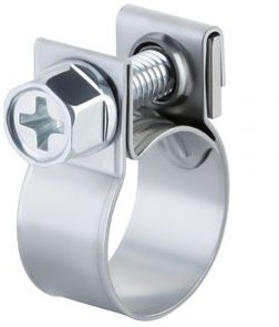 Mini Slangklem RVS 17 MM