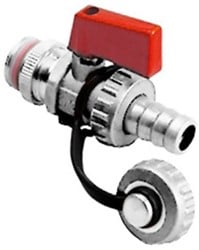 Bonfix Vernikkelde Vul/aftapkraan 1/2"