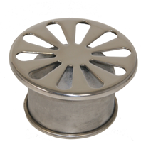 VDB Putrooster RVS |  Ø87 x 5mm