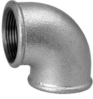 knie 90º binnendraad type 90 gegalvaniseerd - 1/4''