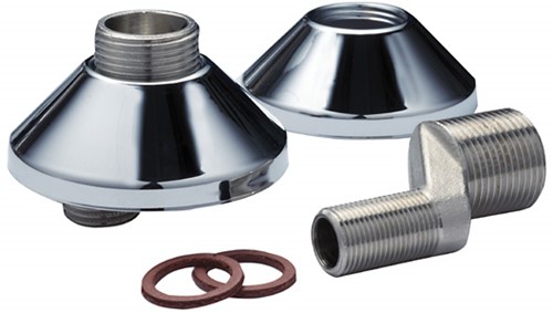 Set S- Koppelingen 3/4 x 3/8''