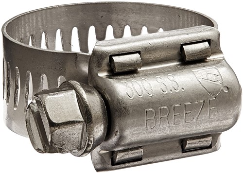 Slangklem Breeze Seal 14-27 MM RVS (zakje á 10 stuks)