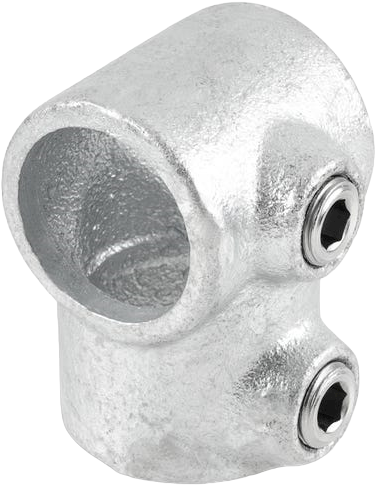 NORMA 101 buiskoppeling T-stuk 90° kort - Ø42.4 x 48.3mm