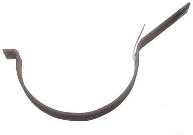 ZinkUnie Dakbeugel M30 - Gegalvaniseerd 25 x 5 mm - Staart 45° - Met lip
