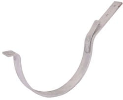 ZinkUnie Dakbeugel M44 - Gegalvaniseerd 30 x 5 mm - Staart 45° - Met lip