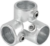 NORMA 128 buiskoppeling 3-weg 90º elleboog