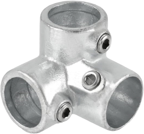 NORMA 128 buiskoppeling 3-weg 90º elleboog